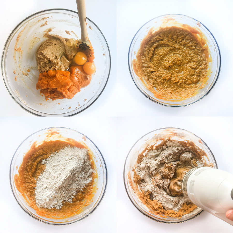 how to make Gluten-Free Pumpkin Chocolate Chip Cookies via @kingarthurflour