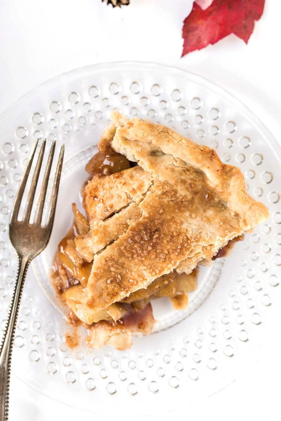 Classic Gluten-Free Double Pie Crust with an Apple Filling via @kingarthurflour