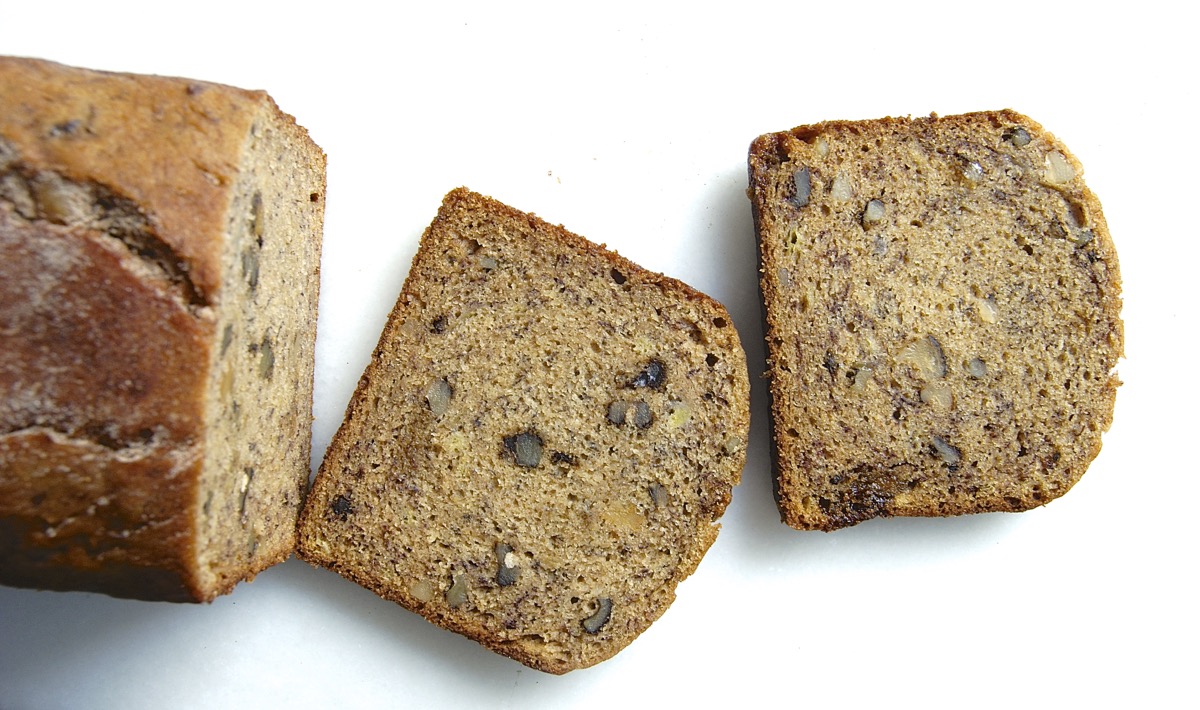 Banana Bread for Breakfast via @kingarthurflour