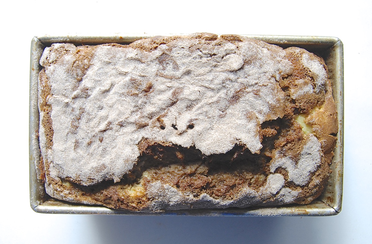 Sweet twist on banana bread via @kingarthurflour