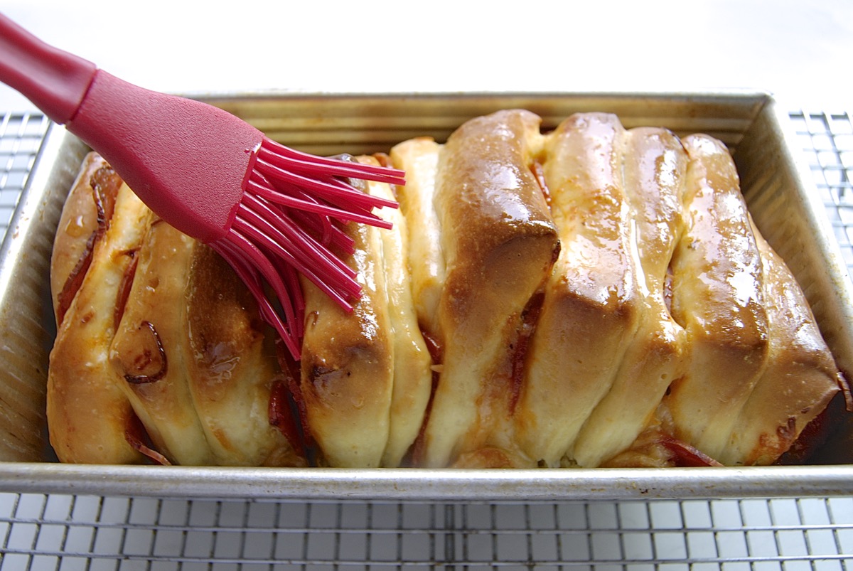 Butterflake Herb Loaf Transformed via @kingarthurflour