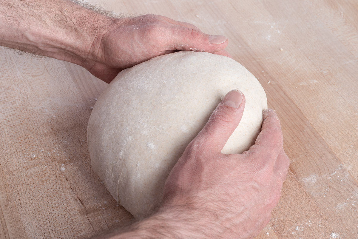 Shaping a Boule via @kingarthurflour