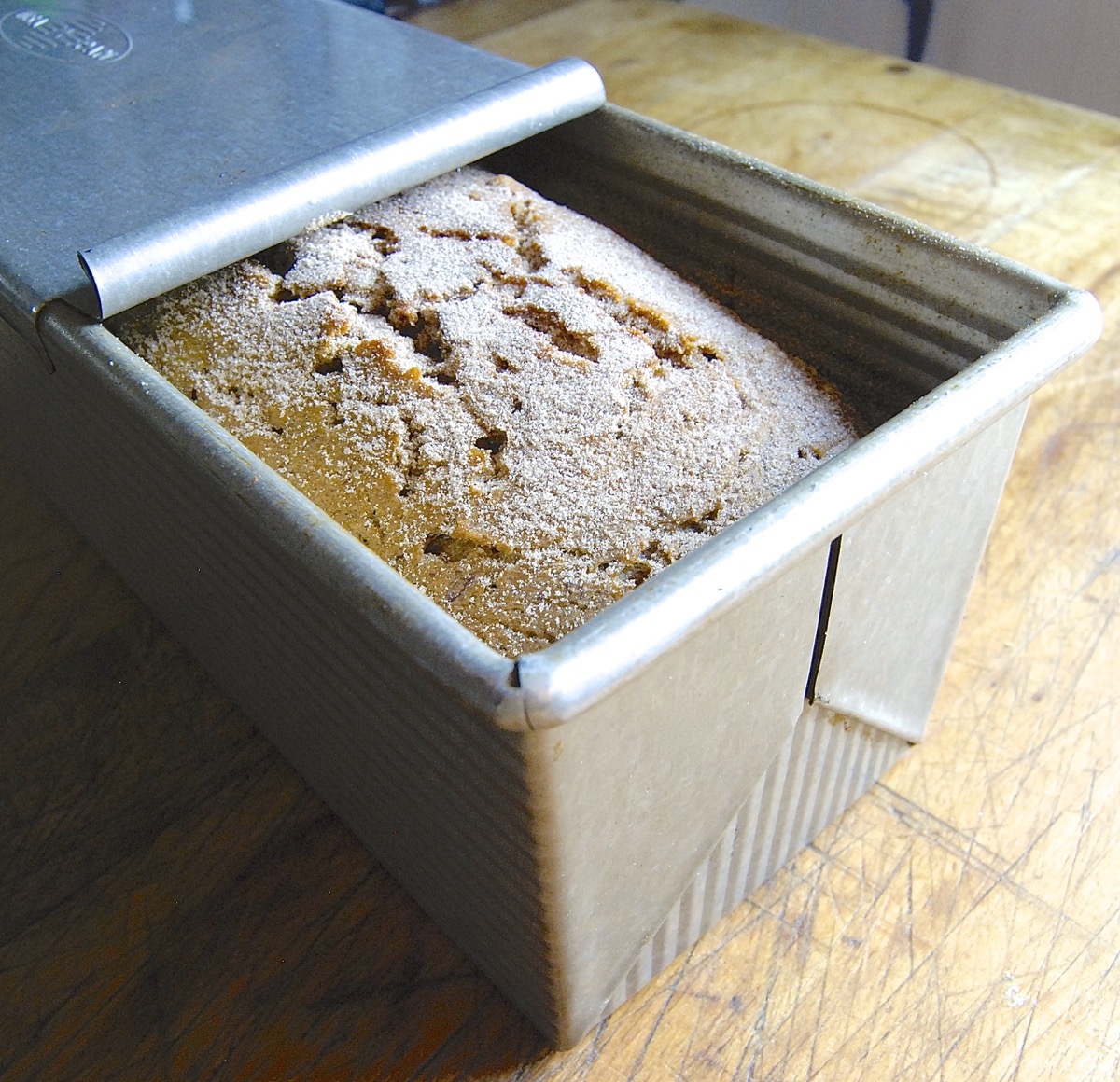 Reshaping Banana Bread via @kingarthurflour