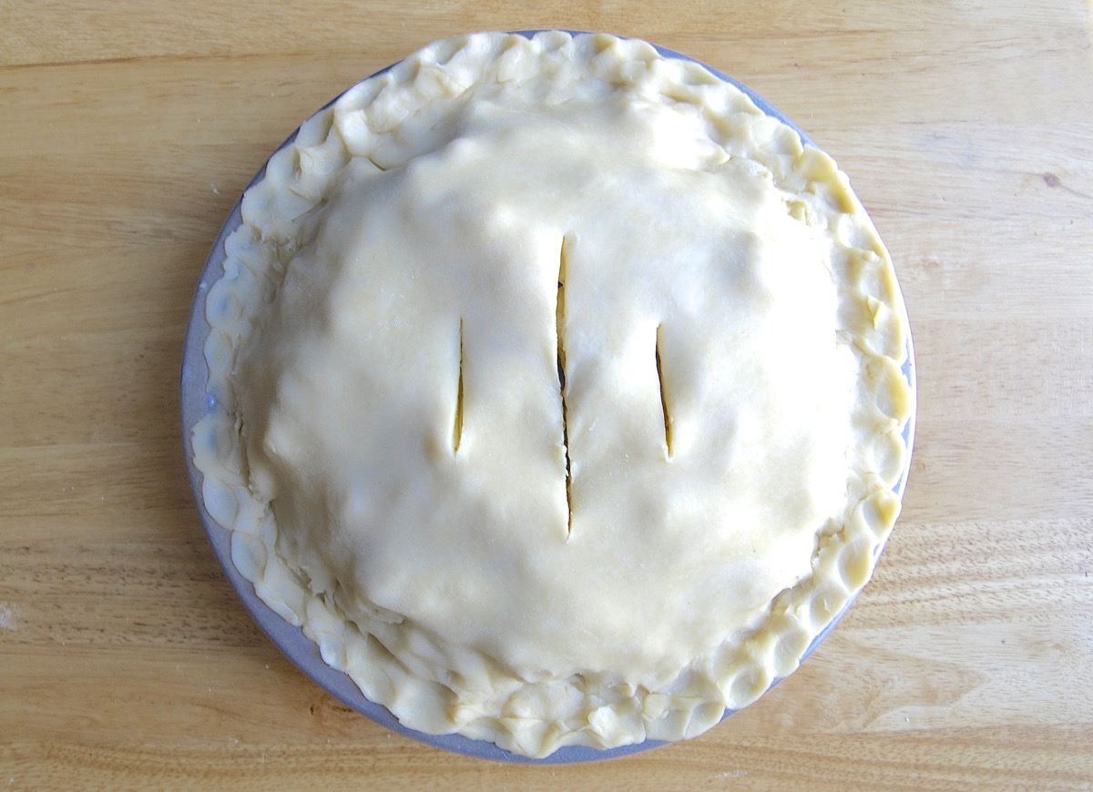How to prevent runny apple pie via @kingarthurflour