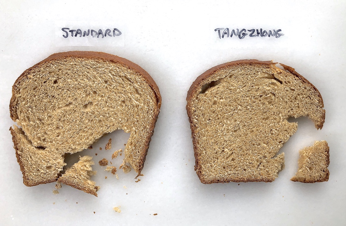Whole wheat and gluten-free bread made with tangzhong @kingarthurflour