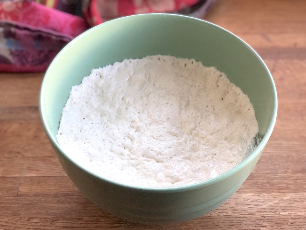 The best thin-crust pizza via @kingarthurflour