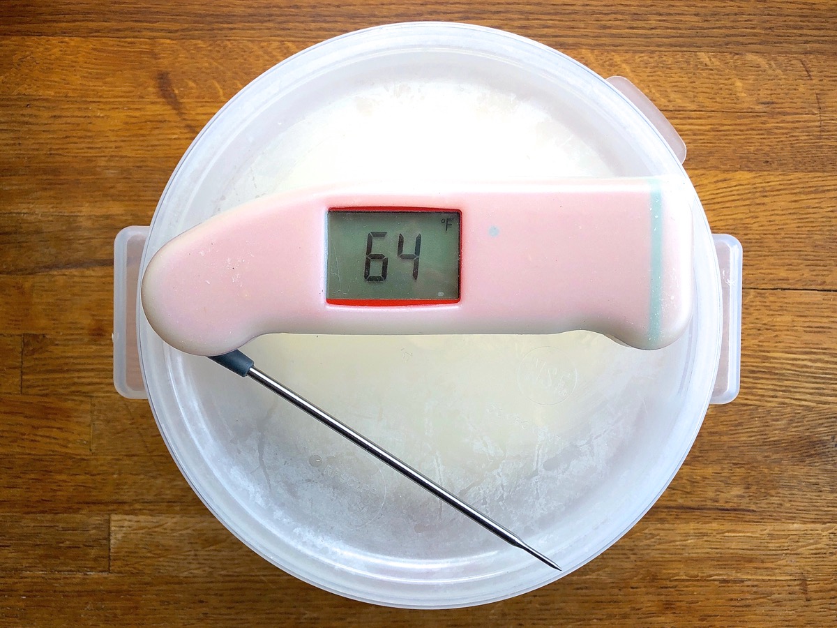 Where to put dough to rise via @kingarthurflour