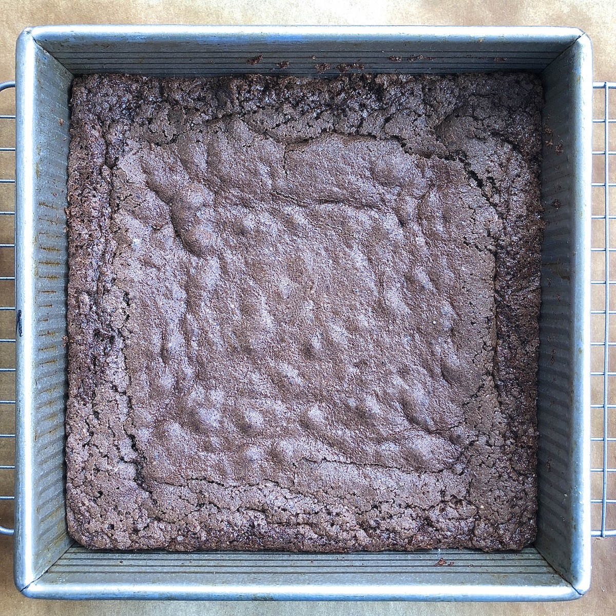 Almond Flour Brownies via @kingarthurflour