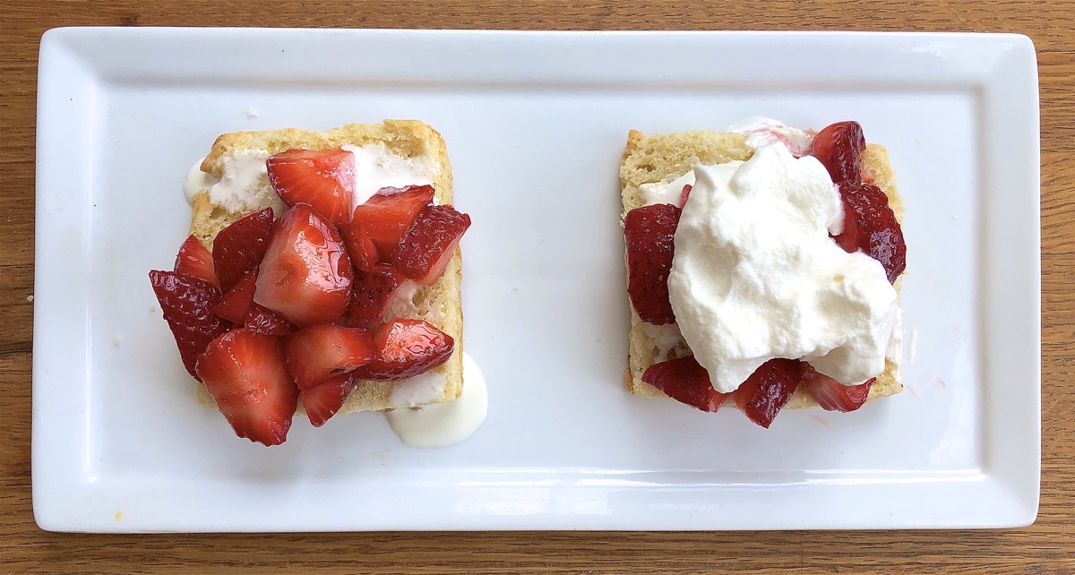 How to build great strawberry shortcake via @kingarthurflour