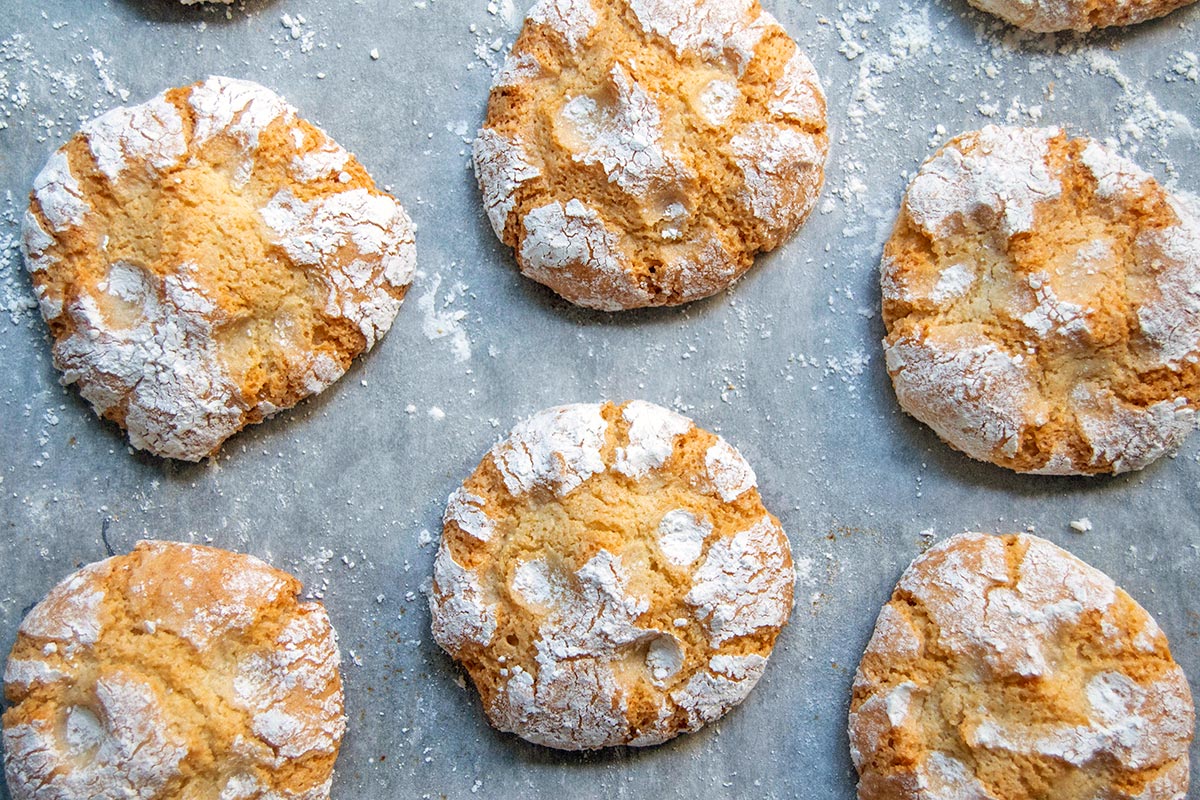Almond Cloud Cookies