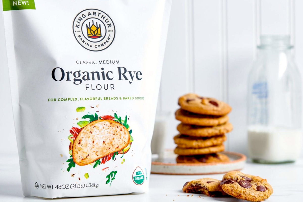 How to substiute rye for all-purpose flour