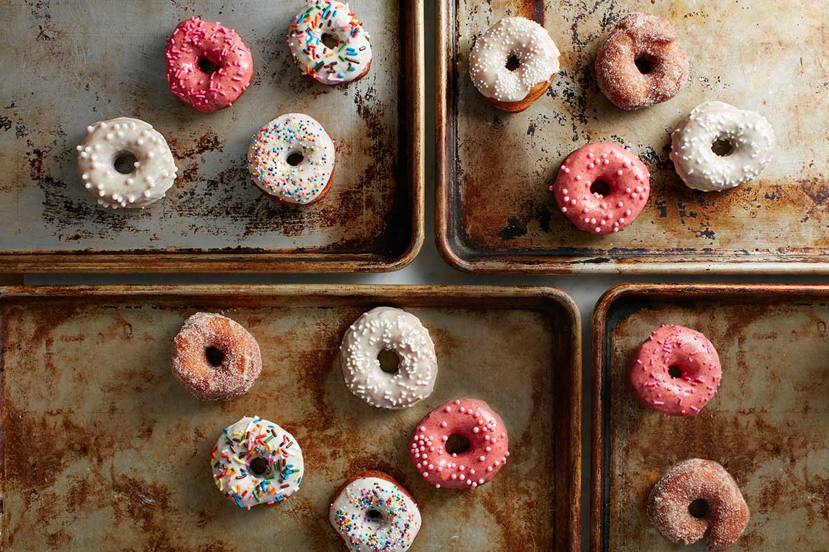 Yeast raised doughnuts