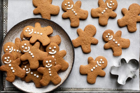Gluten-Free Roll-Out Gingerbread Cookies