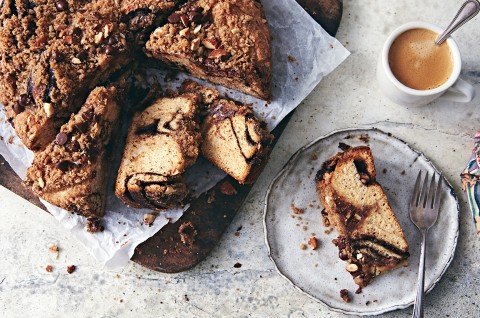 Chocolate Almond Coffeecake