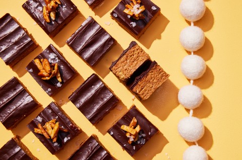 No-Bake Almond Butter Bars - select to zoom