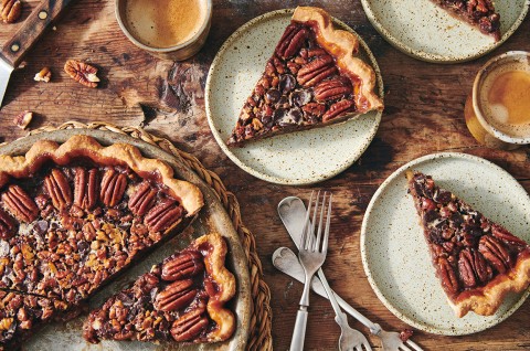 Vegan Pecan Pie - select to zoom