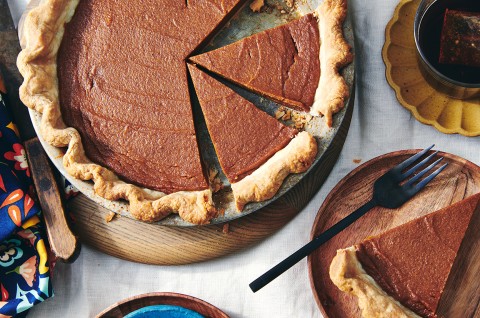 Vegan Pumpkin Pie - select to zoom