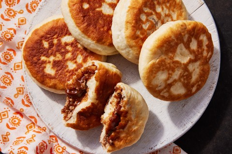 Hotteok (Korean Sweet Pancakes) - select to zoom