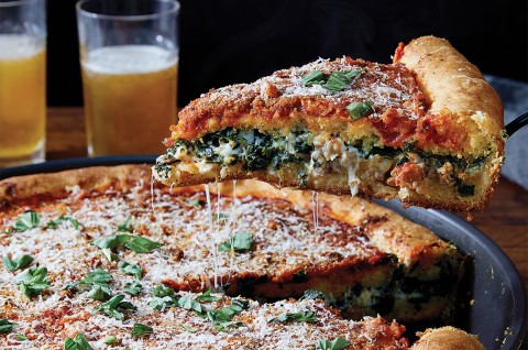 Stuffed Pizza  - select to zoom