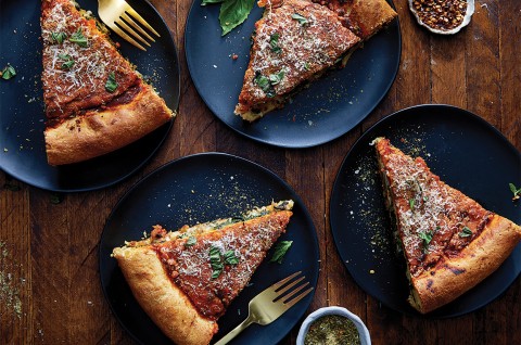 Stuffed Pizza - select to zoom