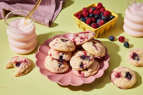 Pick-Your-Own Fruit Cookies - select to zoom