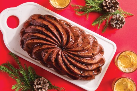 Orange-Cranberry-Nut Fruitcake - select to zoom