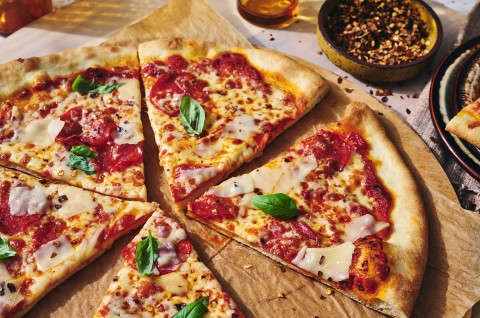 Super-Fast Thin-Crust Pizza Dough  - select to zoom