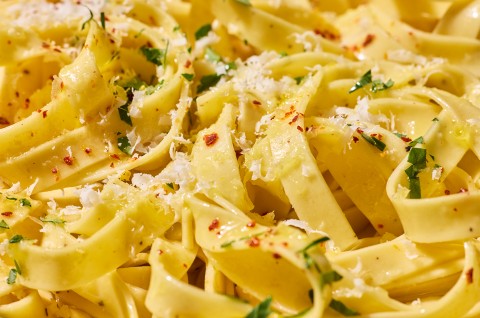 Golden Durum Pasta up-close - select to zoom