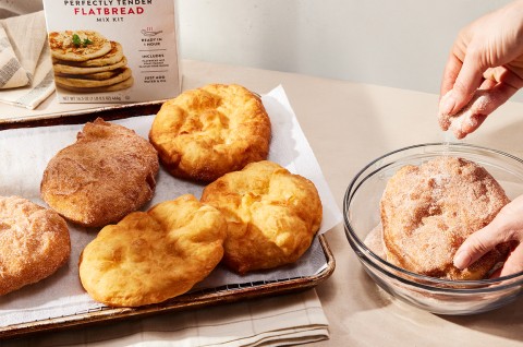 Easy Fried Dough - select to zoom