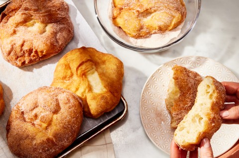 Easy Fried Dough - select to zoom