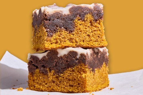 Chocolate-Pumpkin Crumb Cake