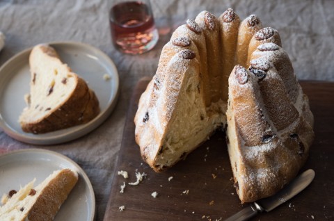 Brioche-Style Kugelhopf via @kingarthurflour