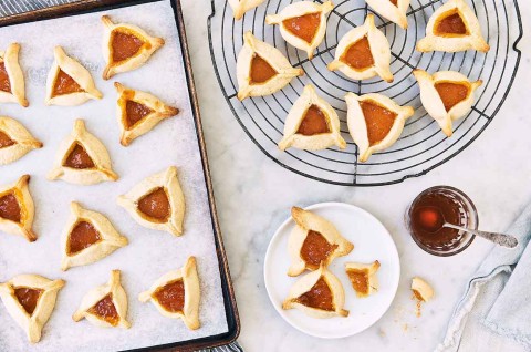 Zingerman’s Hamantaschen with Apricot Filling