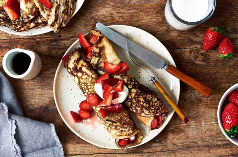 Pittsburgh's Finest Diner Pancakes - select to zoom