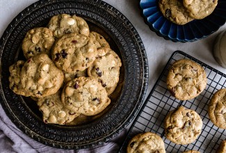 Cranberry-Orange White Chocolate Drops