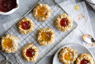 Gluten-Free Thumbprint Cookies