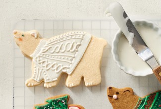 Hard Glaze for Cookies