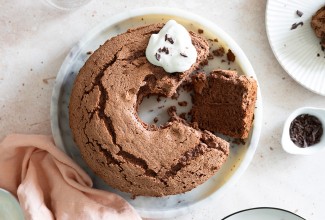 Gluten-Free Chocolate Angel Food Cake