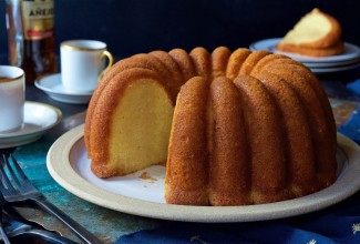 Caribbean Rum Cake via @kingarthurflour