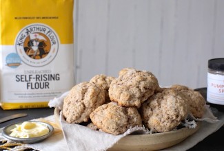 Fall biscuits via @kingarthurflour