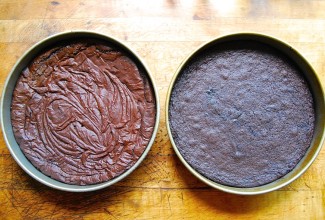 How to make brownies with shiny crust via @kingarthurflour