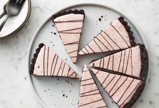 Chocolate Cherry Tart 