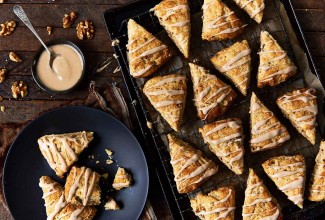 New Hampshire Maple-Walnut Scones