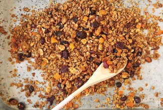 Cranberry Apricot Almond Granola