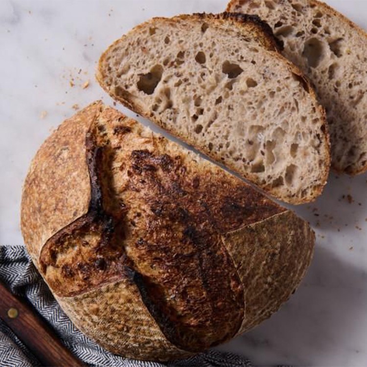 Organic 5 Seed Sourdough Boule