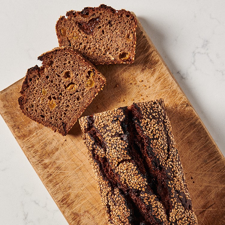 Pepper, Plum & Ginger Rye Bread
