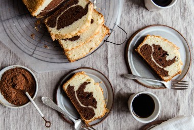 Old-Fashioned Marble Cake