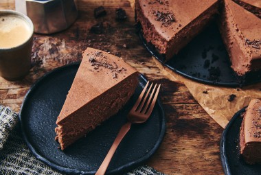 Divine Chocolate Cheesecake