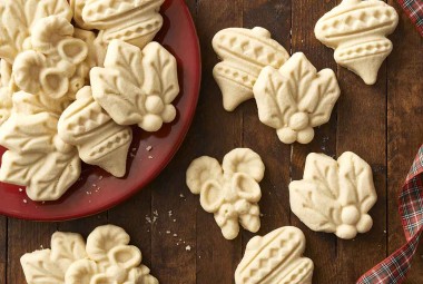 Marzipan Shortbread Cookies