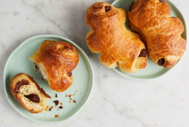 Tahini Chocolate Bear Claws